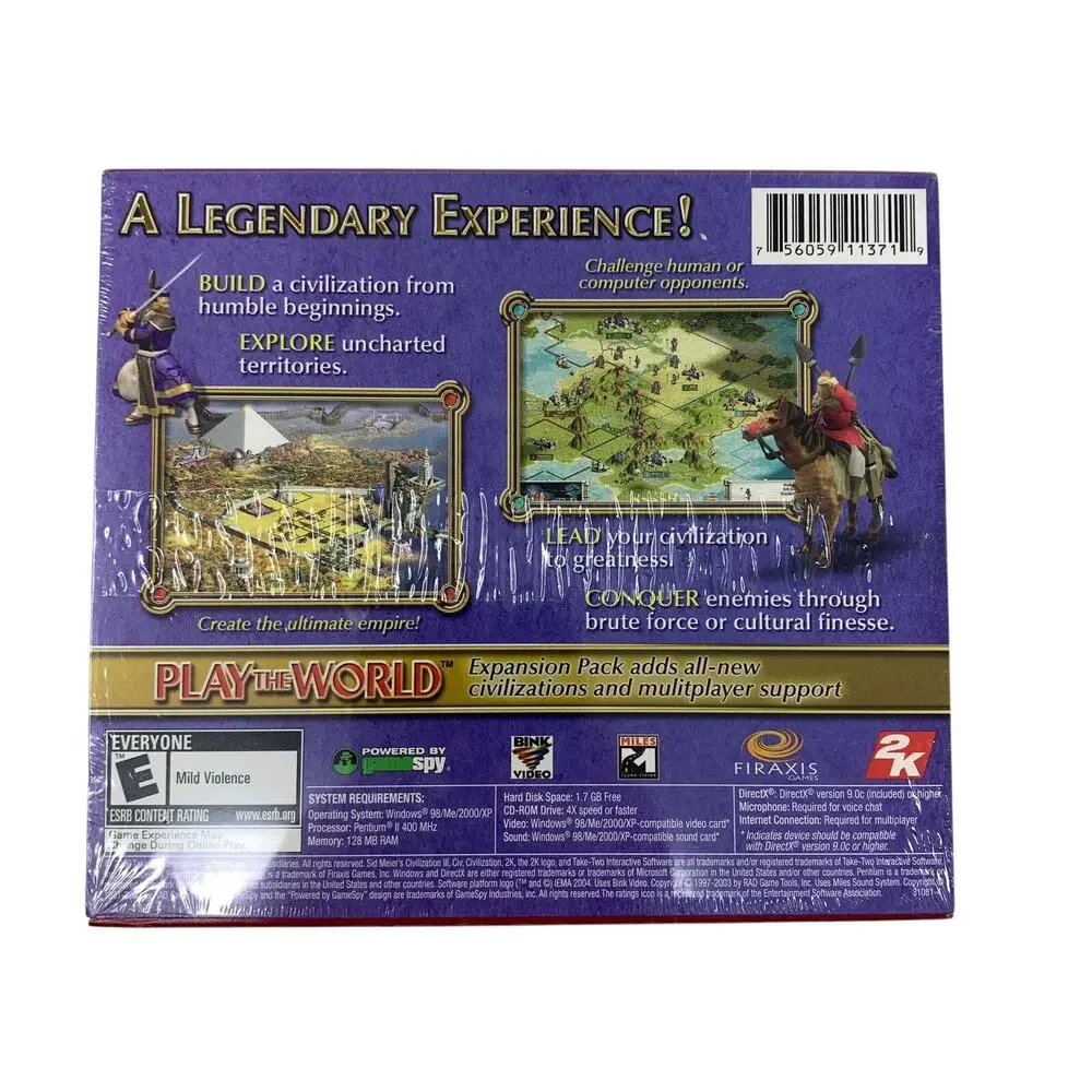 Civilization IV Gold Edition (Factory Sealed) PC Game